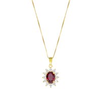 Collana Amen Donna Lady in Argento Zircone CLLDGGBR - CLLDGGBR